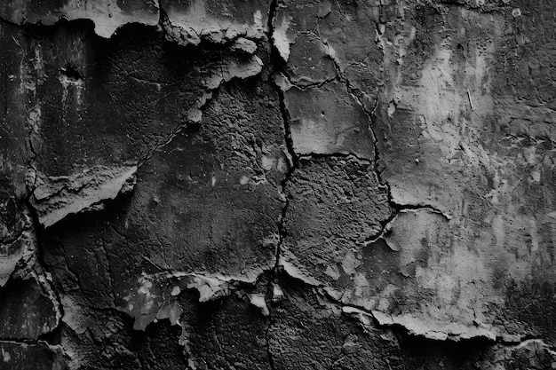 Cemento de textura de pared vieja fondo gris negro oscuro