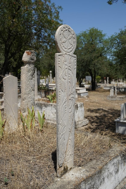 Cemitério Velho em Denizli Turkiye