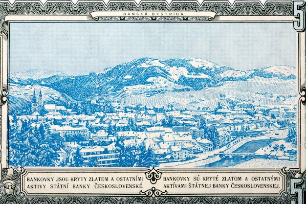 Cena de Banska Bystricka do dinheiro da Tchecoslováquia