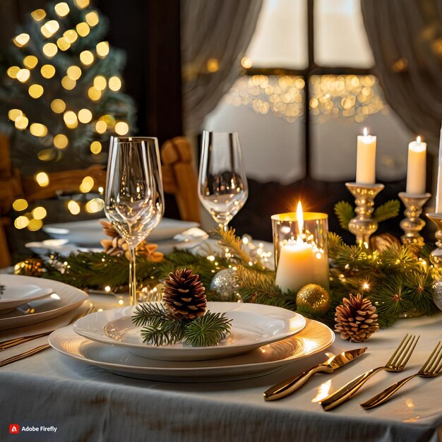 Foto cena de navidad