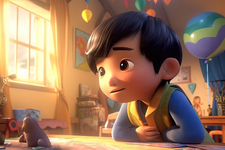 Cena do filme a pequena sereia da pixar