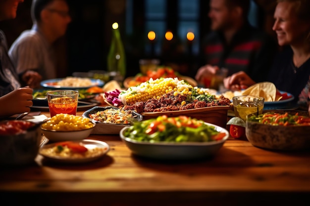 Cena Familiar con Cocina Mexicana