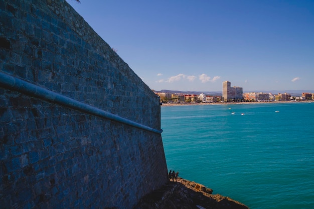 cena mediterrânea, cidade de peniscola localizada na espanha