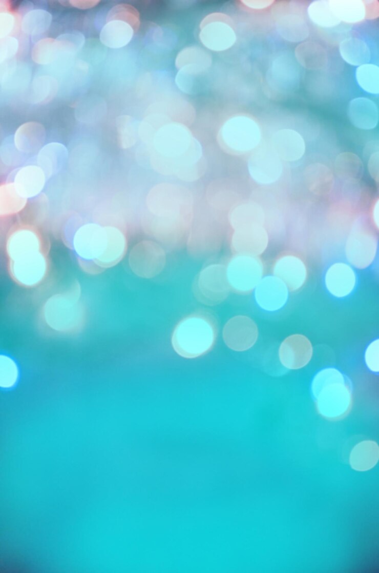 Cenário de clínica médica Fundo de bokeh turquesa de clínica médica