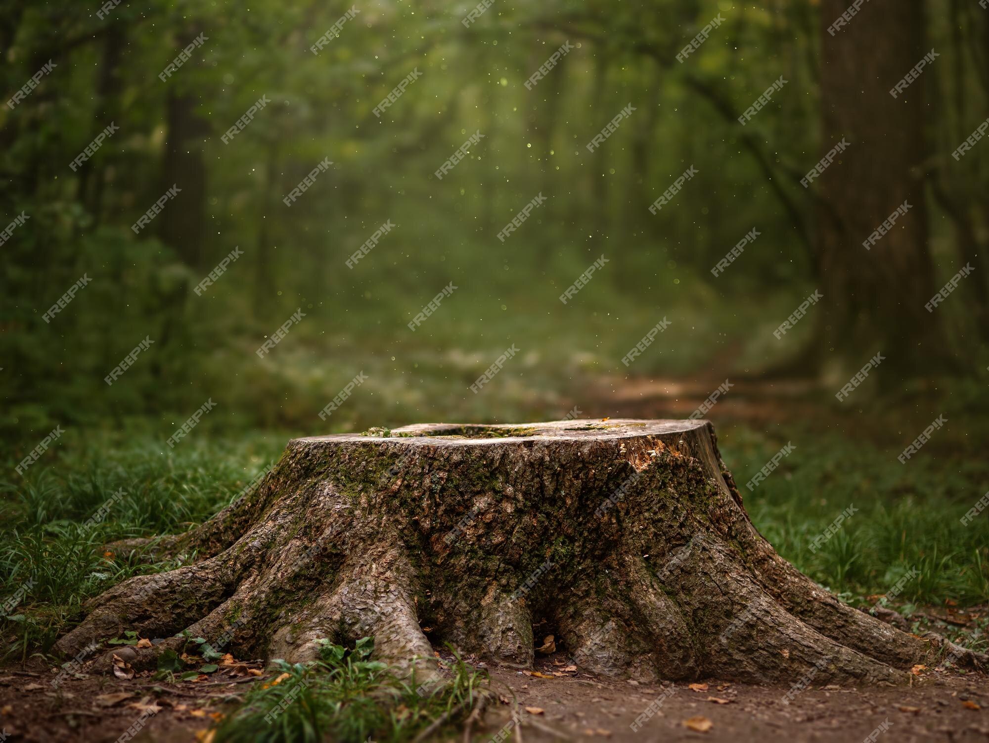 Fundo de cenário de floresta de verão