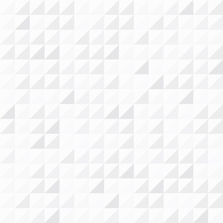 Foto cenário de mosaico branco fundo abstrato de triângulo brancovetor