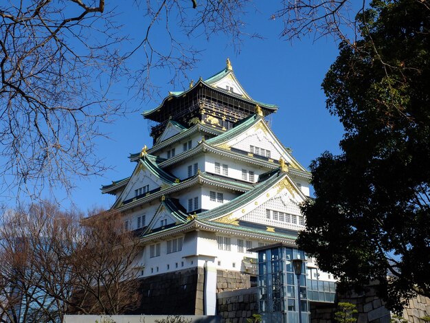 Cenário do Castelo de Osaka do Parque do Castelo de Osaka
