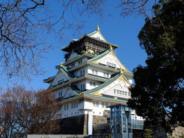 Cenário do Castelo de Osaka do Parque do Castelo de Osaka