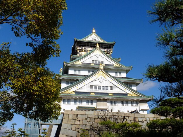 Cenário do Castelo de Osaka do Parque do Castelo de Osaka