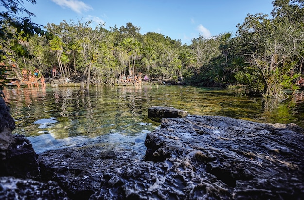 Cenote Azul in Mexiko #13