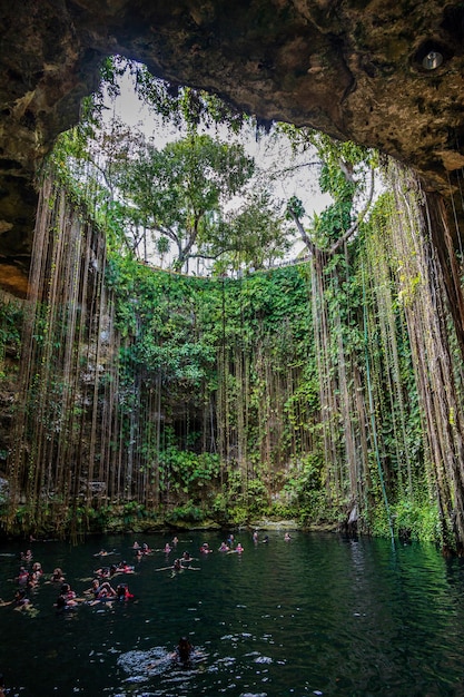 Foto cenote ik kil