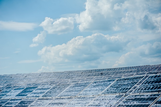 central de energía solar