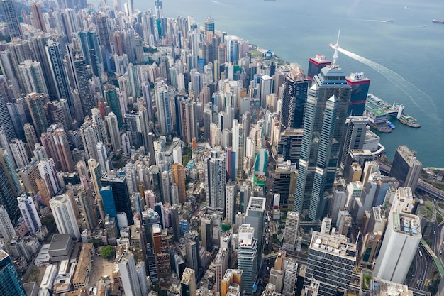 Central, Hong Kong 01 de novembro de 2018: - torre central do escritório de negócios de Hong Kong