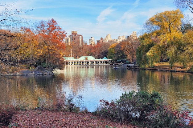 Central Park de Nova York no outono