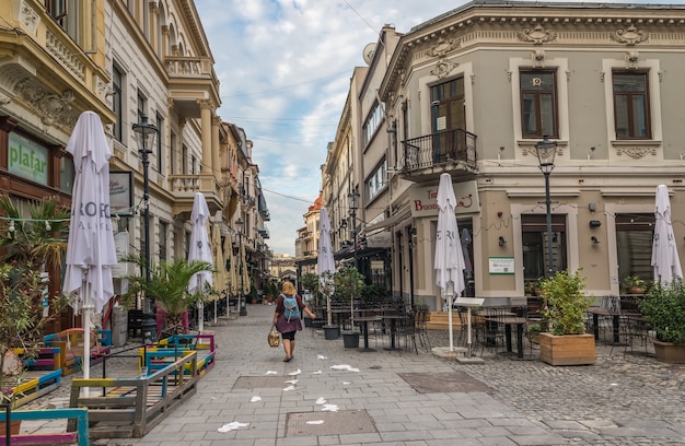 Centro antiguo de Bucarest, Rumania