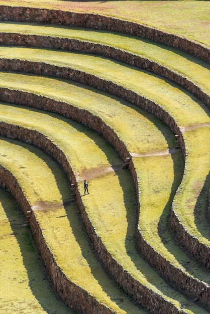 centro arqueológico moray urubamba cuzco perú