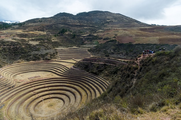 centro arqueológico moray urubamba cuzco perú