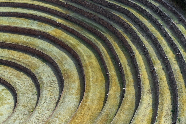 centro arqueológico moray urubamba cuzco perú