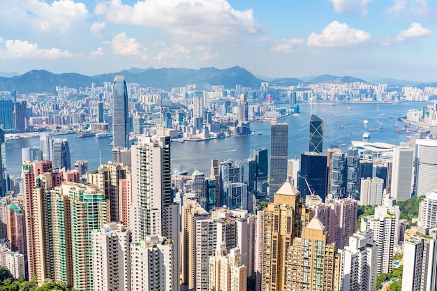 Centro de la ciudad de Hong Kong