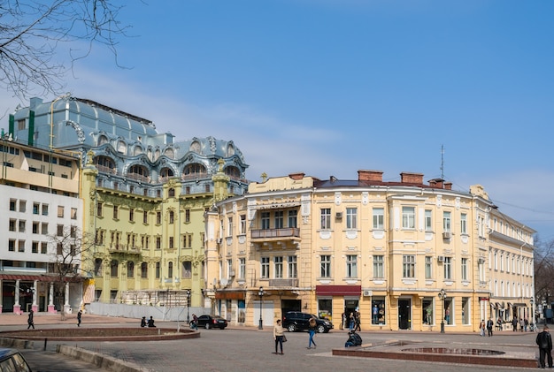 Centro de la ciudad de Odessa. Ucrania