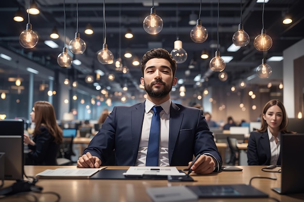 Centro de comunicación telepática conecta mentes para una colaboración perfecta