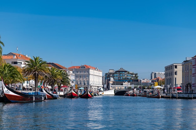 Centro da cidade de Aveiro no outono