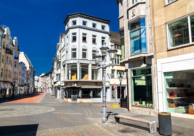 Centro da cidade de bonn em rhinewestphalia alemanha do norte