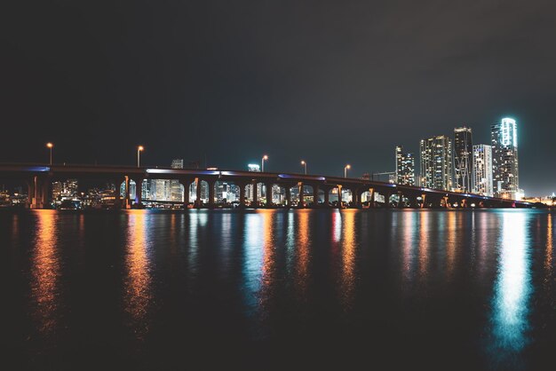 Centro de miami. horizonte do centro de miami, flórida, eua.