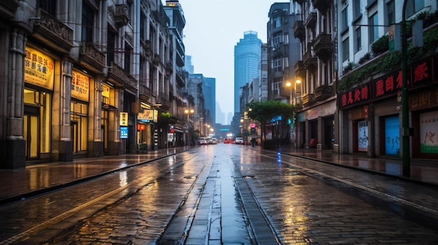 centro financeiro da rua do cimento