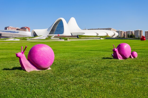 Centro Heydar Aliyev, Bakú