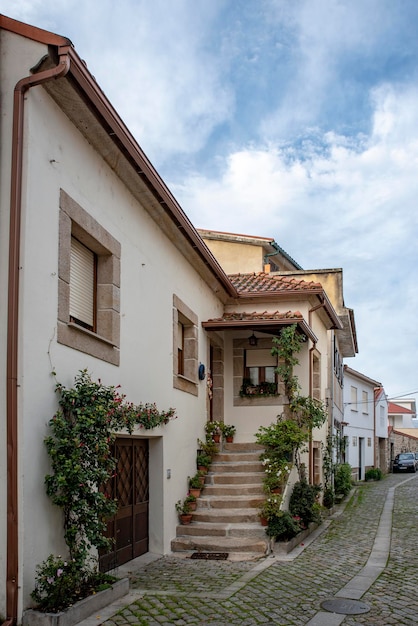 Centro histórico del pueblo Melgaco Portugal