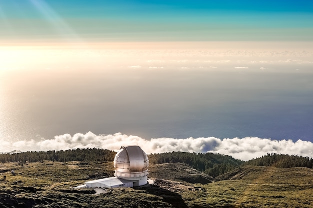 Centro de Investigaciones Astrofísicas de La Palma ubicado en las Islas Canarias