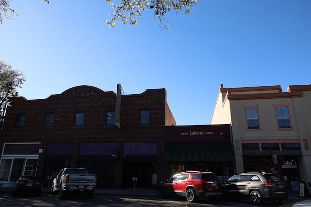 El centro de Santa Rosa, California