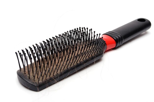 cepillo de pelo viejo