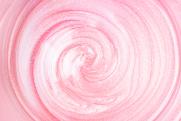 Cera líquida de textura de fondo para la depilación de color rosa.