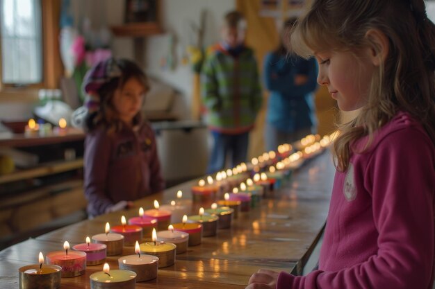 De la cera a la maravilla Un viaje creativo a través de la fabricación de velas de Pascua en nuestro taller de vecindario