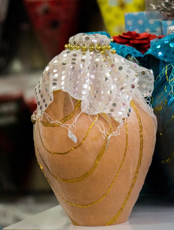 Foto cerámica de arcilla tradicional a la venta en estambul en turquía