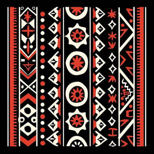 Foto cerâmica pintada à mão com cerâmica pueblo borderlines design frame border cultura nacional tatuagem