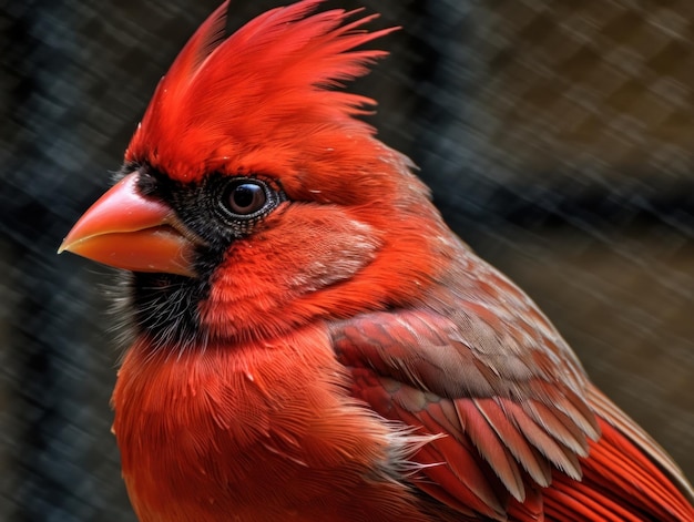 Cerca de un cardenal del norte