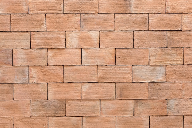 Cerca de fondo transparente de pared de ladrillo rojo antiguo, estructura de arquitectura de superficie de patrón de grunge retro marrón