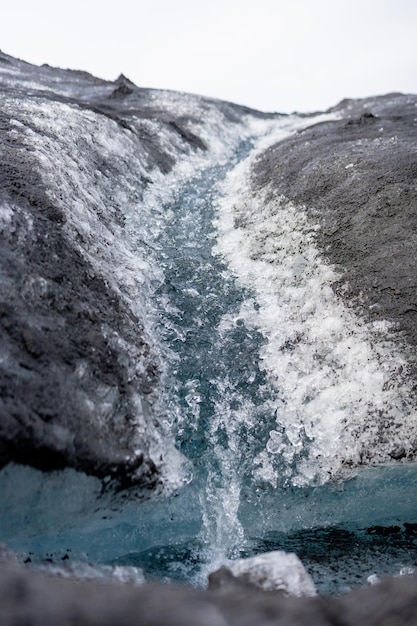 Cerca de hielo en Vatnajökull