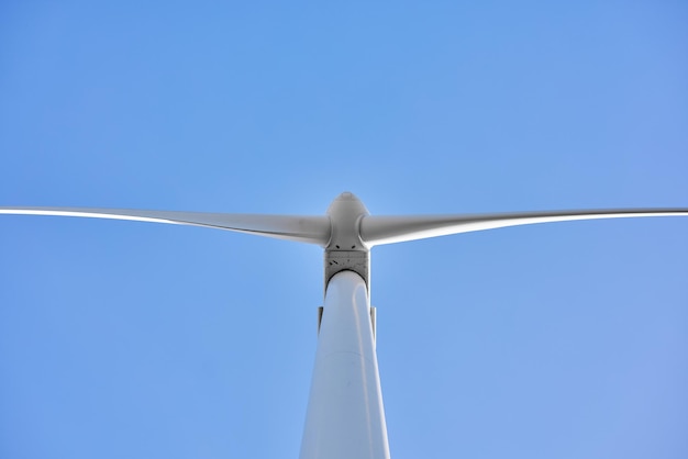 Cerca del molino de viento tomando desde arriba