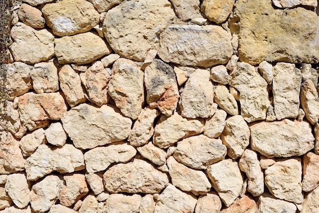Foto cerca de un muro de piedra seca en cerdeña italia