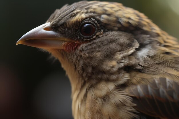 Cerca de un pájaro