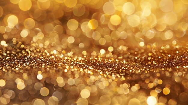 Cerca de la textura de brillo dorado de fondo decoración festiva de diseño diferente