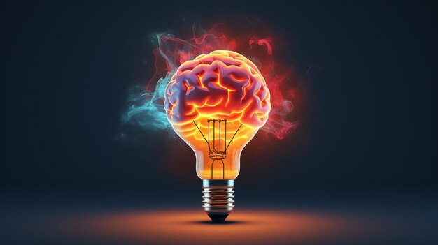 El cerebro creativo y la idea de la bombilla