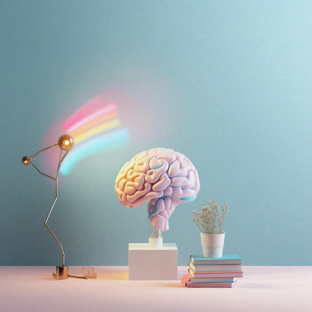 Foto el cerebro creativo