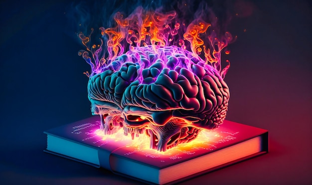 El cerebro es una herramienta poderosa que puede superar el conocimiento de cualquier libro.