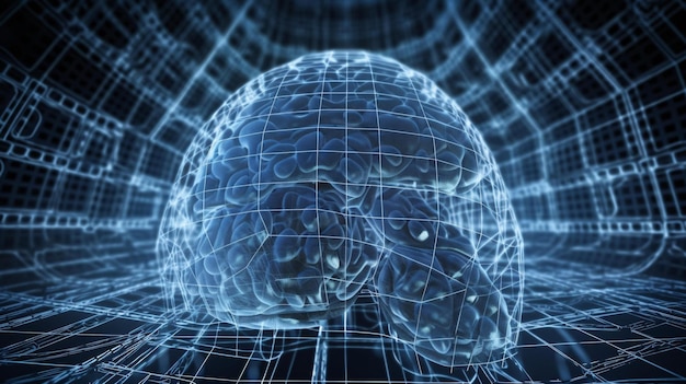 cerebro neuro tecnología futura tecnología de la información ai generativo