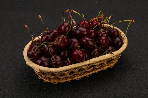 Cereja doce na cesta